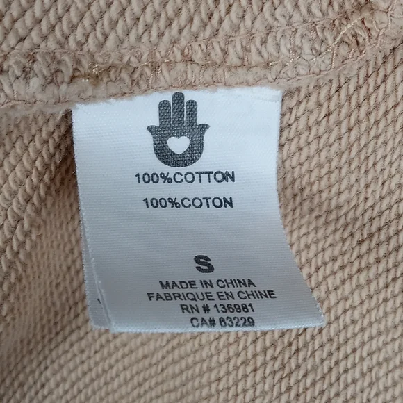 Spiritual Gangster Lounge Cotton Shorts Womens Size Small Comfort Terry Cloth - Picture 4 of 10